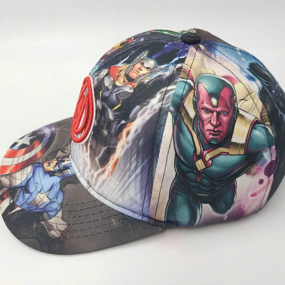 Youth Avengers Hat Snapback Marvel Comics Captain America Iron Man Thor‎ Hulk